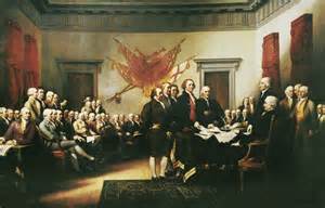 Signing of the Declaration of Independance